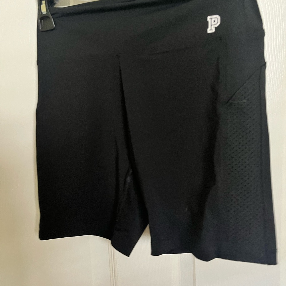 PINK Victoria's Secret Black Bike Shorts